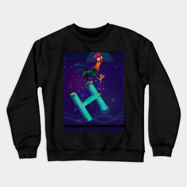 H for Hen Crewneck Sweatshirt by JESH